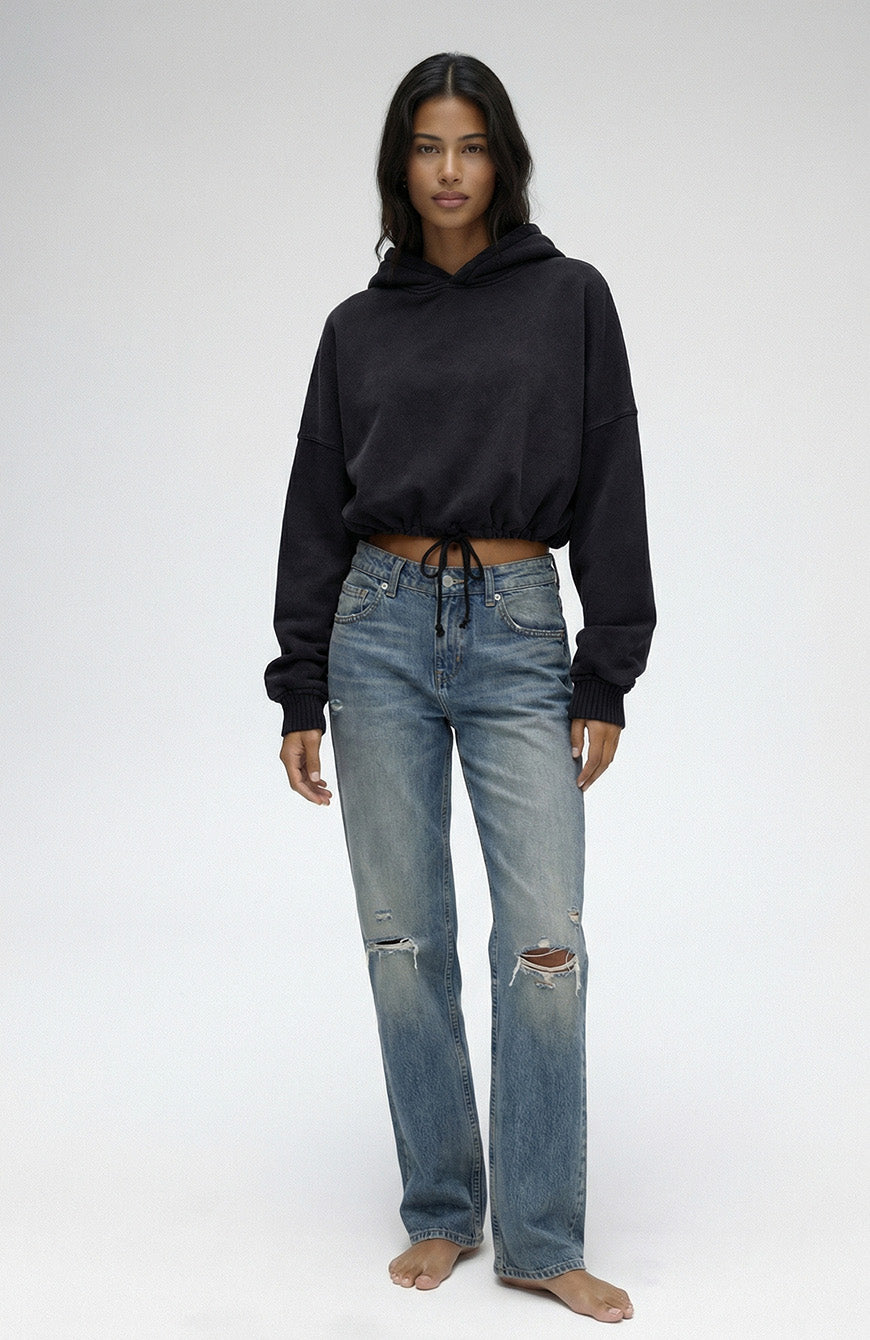 Free Spirit Flashdance Hoodie: Handmade Oversized Hoodie – VINTAGE