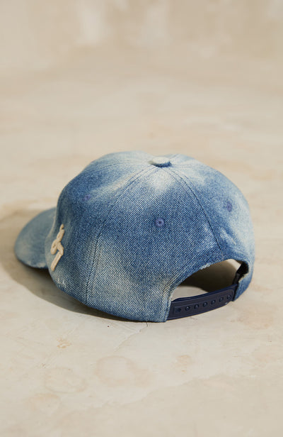 VS BASEBALL HAT - DISTRESS DENIM