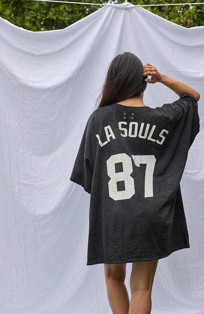 '87 Tunic - Washed Black