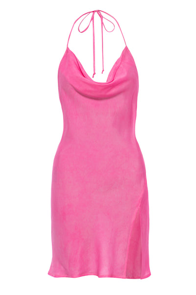 Sheena Mini Dress - Electric Pink